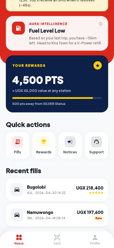 Nexus reconciliation mobile